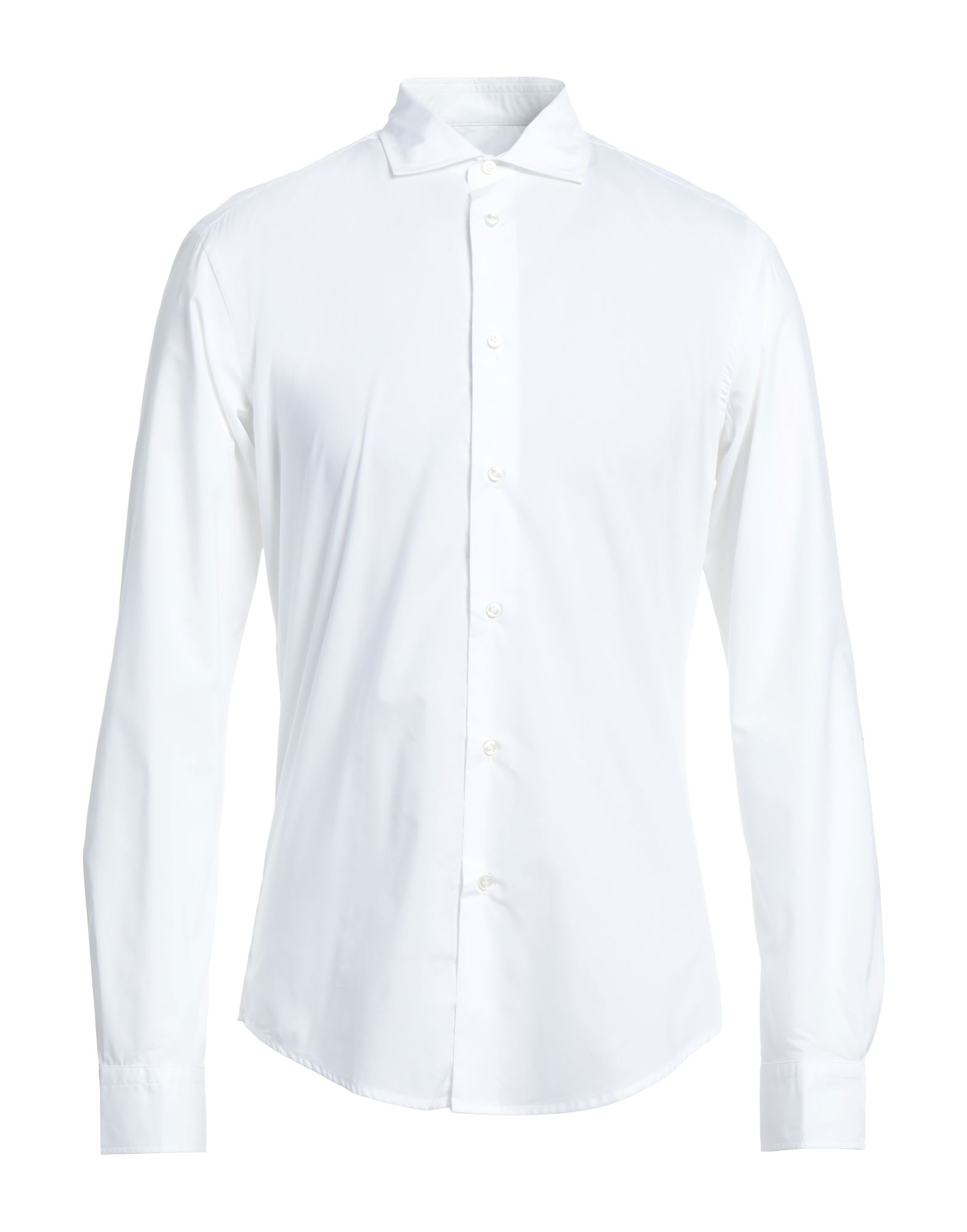 Shop Brian Dales Man Shirt White Size 17 ½ Cotton
