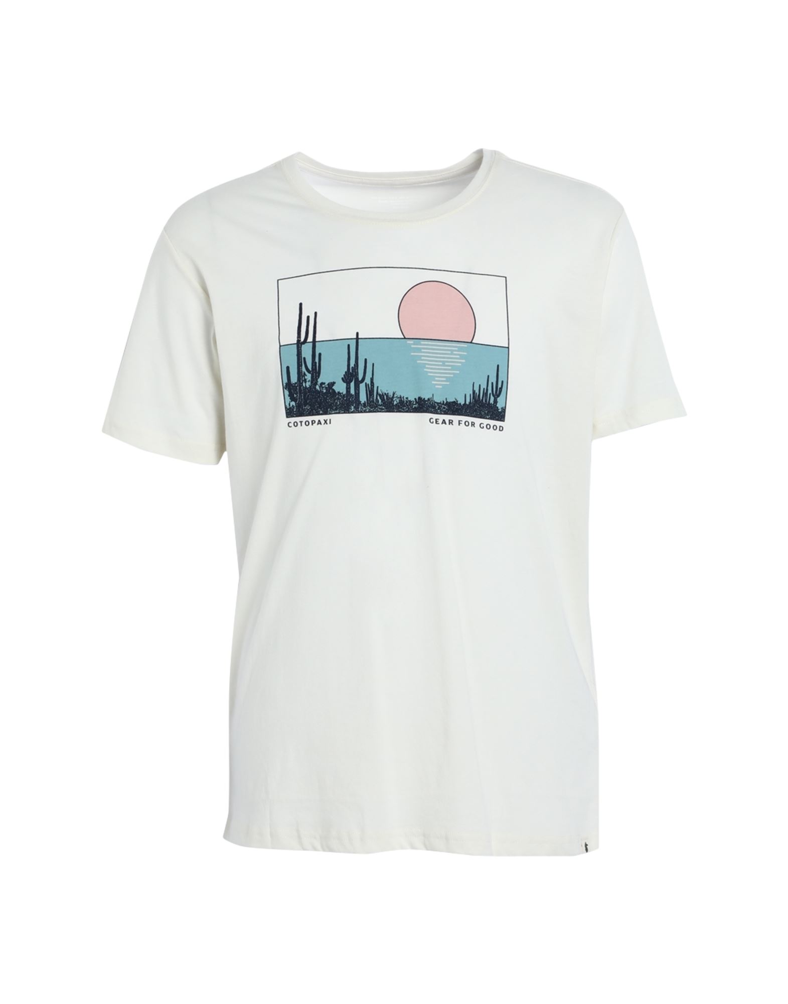 Cotopaxi Printed Organic Cotton T-shirt In White