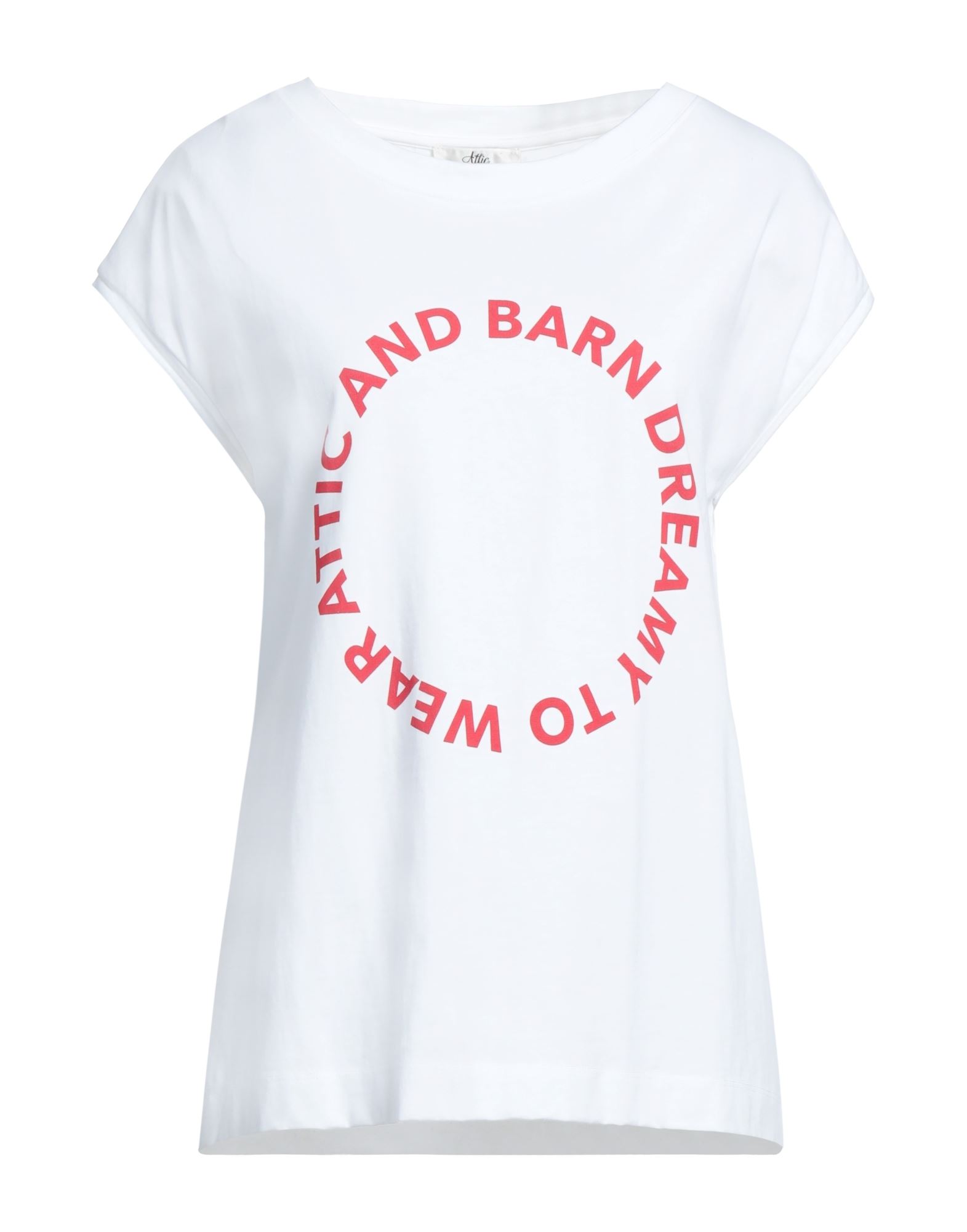 Attic And Barn T-shirts In White