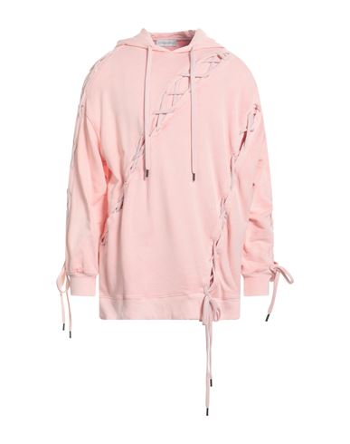 Faith Connexion Man Sweatshirt Light Pink Size M Cotton, Polyester