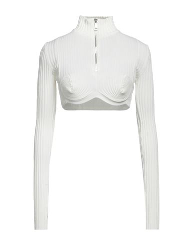 Andreädamo Andreādamo Woman Top Ivory Size S Viscose, Polyester, Polyamide, Elastane In White