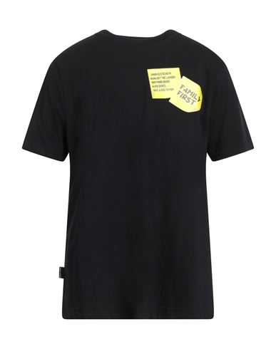 Family First Milano Man T-shirt Black Size Xl Cotton