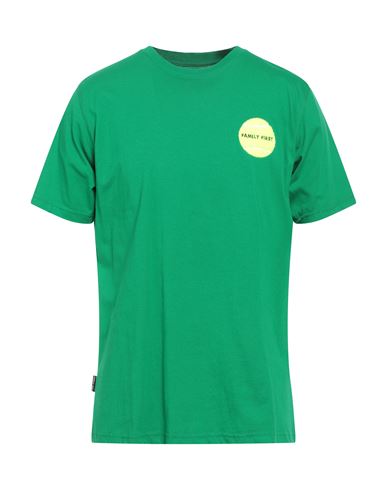 Family First Milano Man T-shirt Green Size Xs Cotton