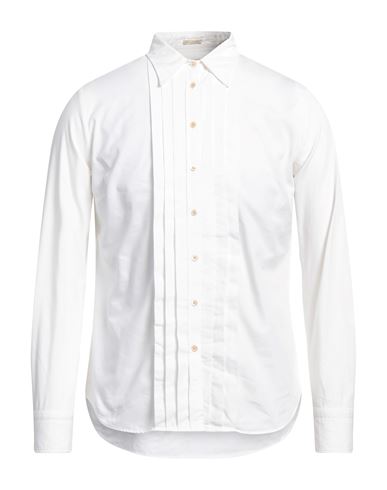 Massimo Alba Man Shirt White Size Xl Cotton