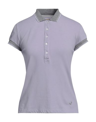 Jacob Cohёn Woman Polo Shirt Lilac Size S Cotton, Elastane In Purple