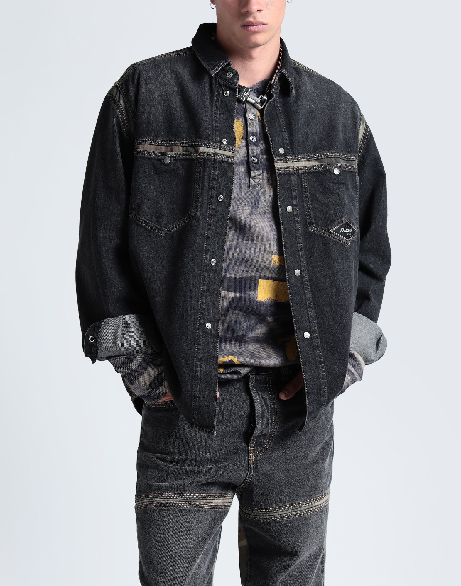  Diesel - Camisetas Y Tops - Camisas Vaqueras - On Yoox.com 