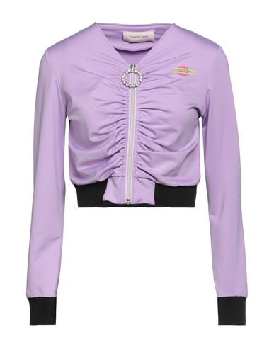Twenty Easy By Kaos Woman Sweatshirt Lilac Size 6 Polyester, Elastane In Purple