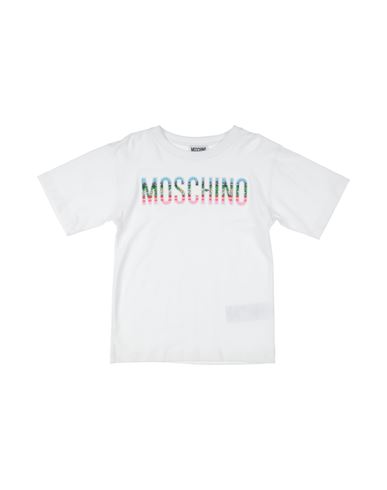 Moschino Kid Babies'  Toddler Girl T-shirt White Size 6 Cotton, Elastane, Polyester