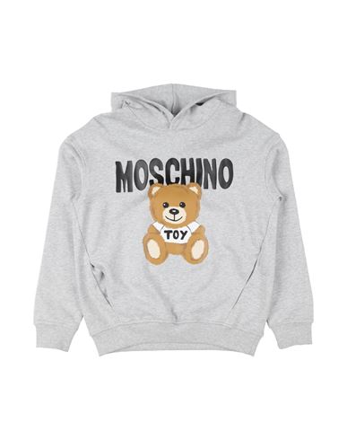 Moschino Kid Babies'  Toddler Sweatshirt Light Grey Size 6 Cotton, Elastane