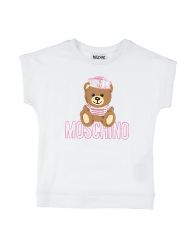 Moschino Kid Babies'  Toddler Girl T-shirt White Size 6 Cotton, Elastane, Polyester