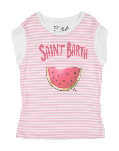 Mc2 Saint Barth Babies'  Toddler Girl T-shirt Pink Size 6 Cotton
