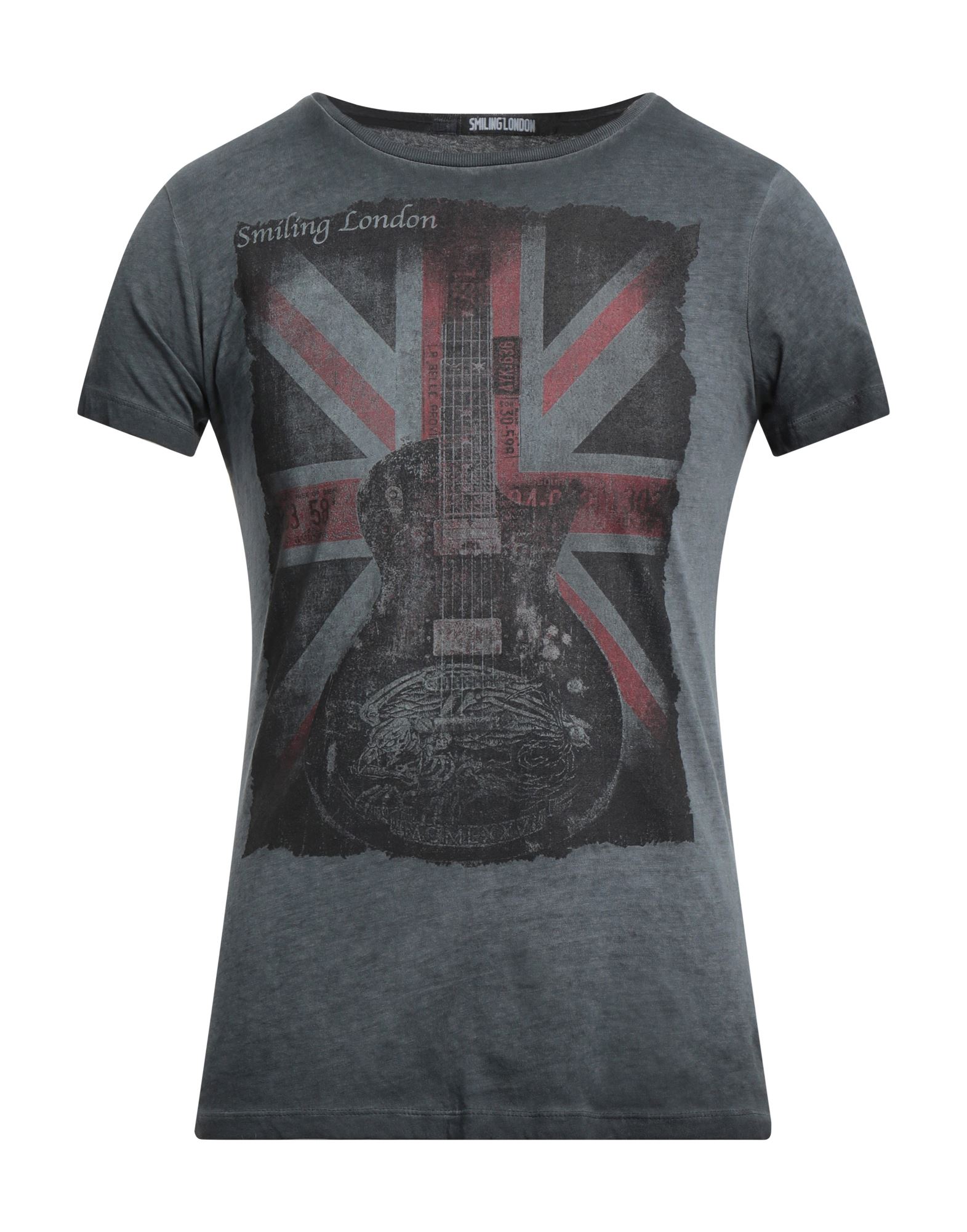 Smiling London T-shirts In Gray