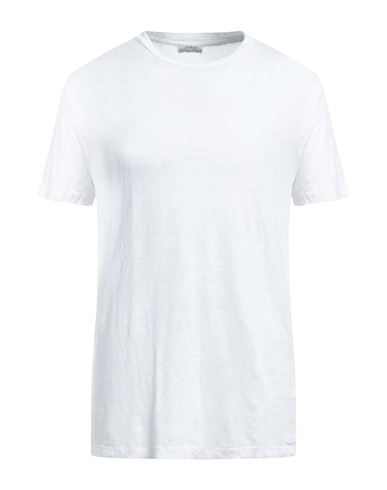 Authentic Original Vintage Style Man T-shirt White Size Xl Linen
