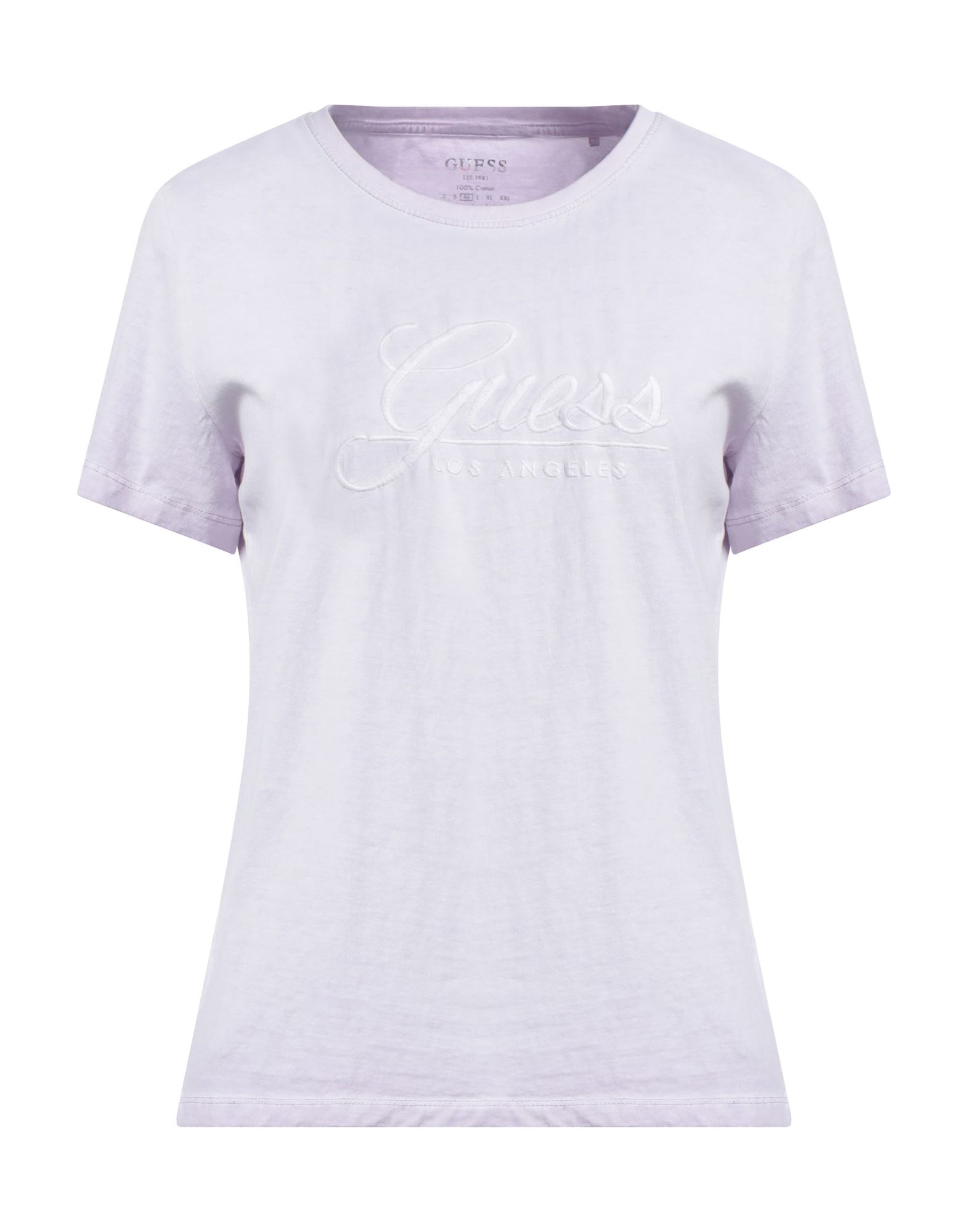 Guess T-shirts In Purple