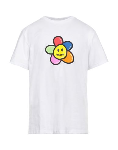 Imomi Man T-shirt White Size S Cotton