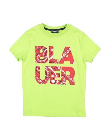 Blauer Babies'  Toddler Boy T-shirt Acid Green Size 6 Cotton