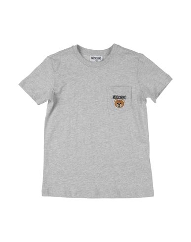 Moschino Kid Babies'  Toddler T-shirt Light Grey Size 6 Cotton