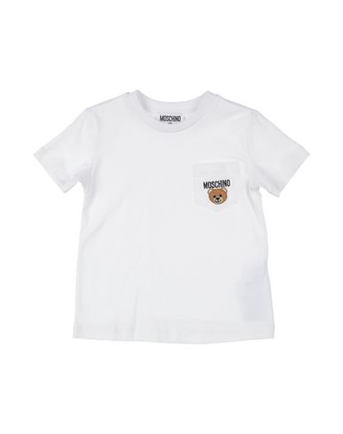 Moschino Kid Babies'  Toddler T-shirt White Size 6 Cotton