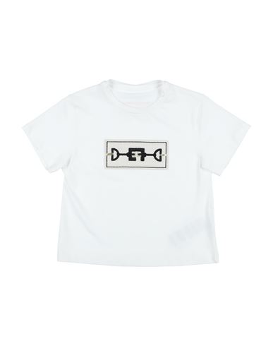 Elisabetta Franchi Babies'  Toddler Girl T-shirt Ivory Size 6 Cotton, Elastane In White