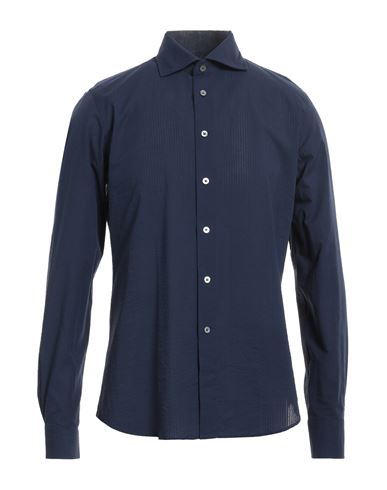 Rossi Man Shirt Blue Size 15 ½ Cotton