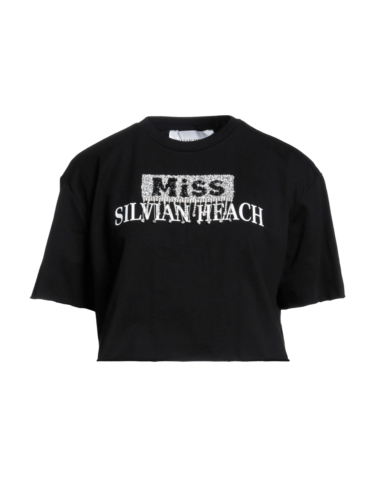 stroom vochtigheid pak Silvian Heach T-shirts In Black | ModeSens