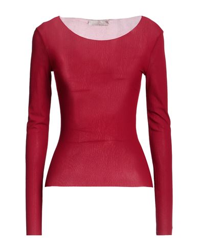 Emisphere Woman T-shirt Brick Red Size 6 Polyamide