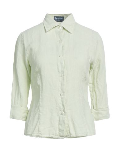 Jasper Reed Woman Shirt Light Green Size Xs Linen