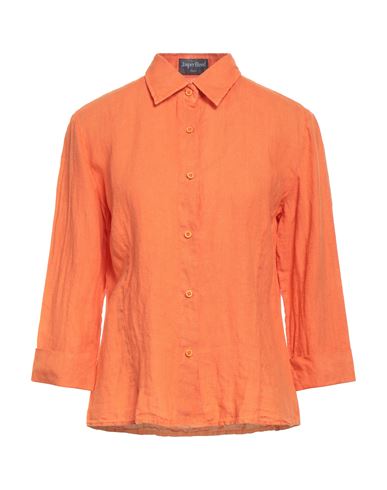 Jasper Reed Woman Shirt Mandarin Size L Linen