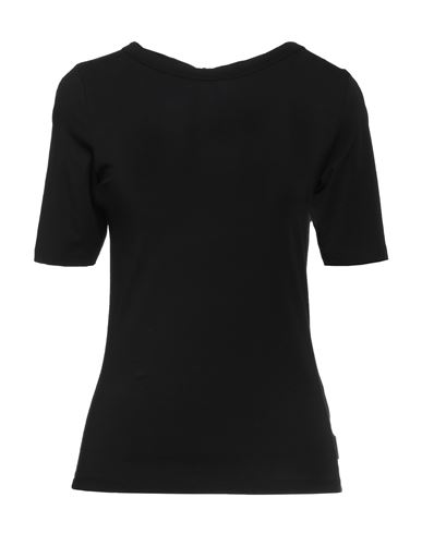 Attic And Barn Woman T-shirt Black Size L Cotton, Elastane