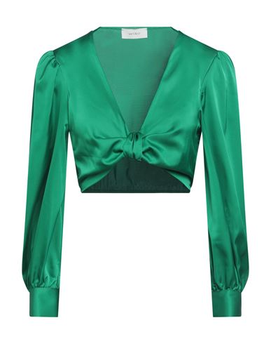 Vicolo Woman Top Emerald Green Size Onesize Polyester, Elastane