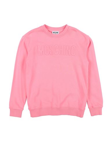 Moschino Kid Babies'  Toddler Sweatshirt Fuchsia Size 6 Cotton, Elastane In Pink