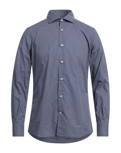 Altemflower Man Shirt Navy Blue Size 15 Cotton
