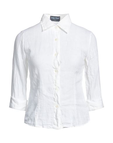 Jasper Reed Woman Shirt White Size Xs Linen
