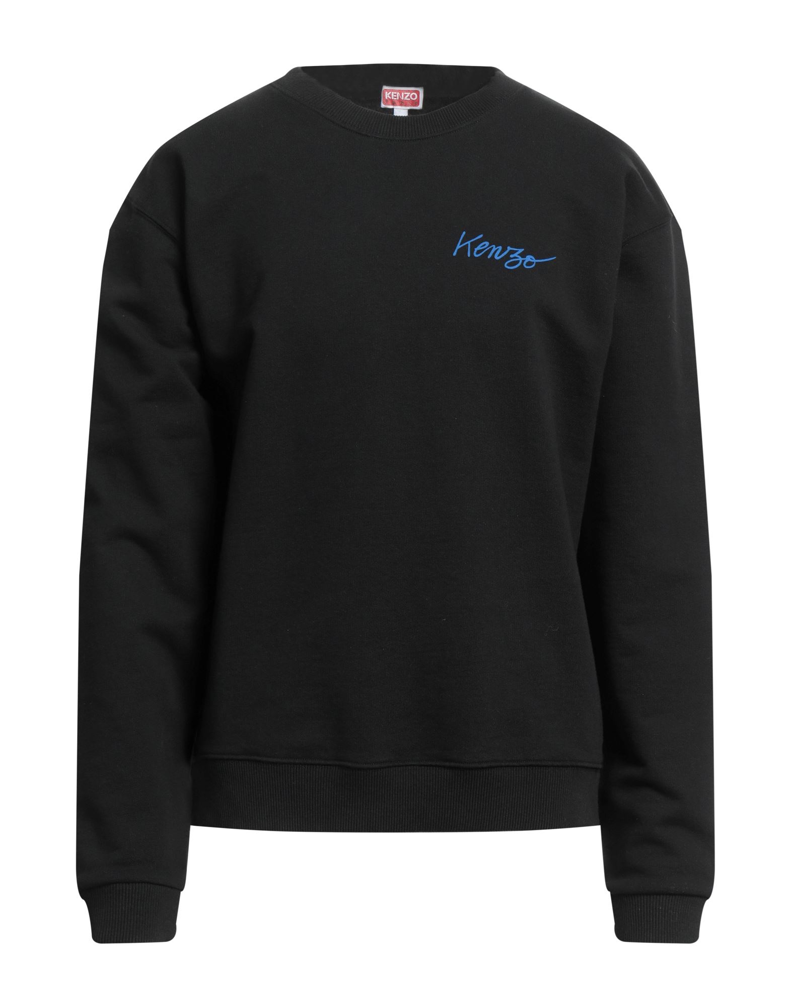 Shop Kenzo Man Sweatshirt Black Size S Cotton