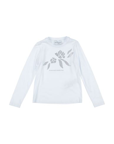 Ermanno Scervino Junior Babies'  Toddler Girl T-shirt White Size 6 Cotton, Elastane