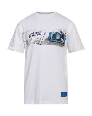 Bugatti Man T-shirt White Size Xl Cotton