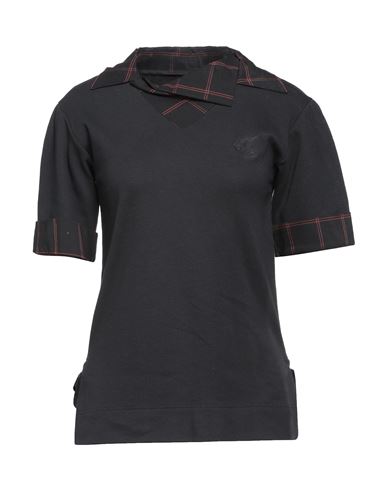 Vivienne Westwood Anglomania Woman T-shirt Black Size S Cotton, Viscose