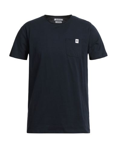 Over-d Man T-shirt Midnight Blue Size S Cotton