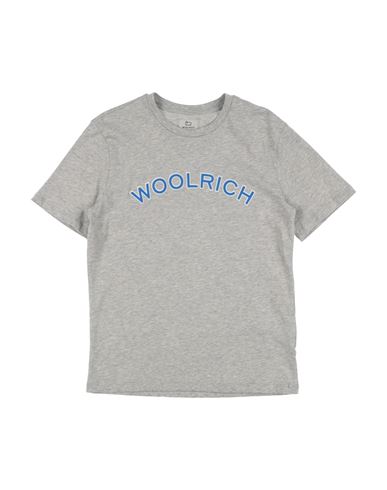 Shop Woolrich Toddler Boy T-shirt Grey Size 6 Cotton