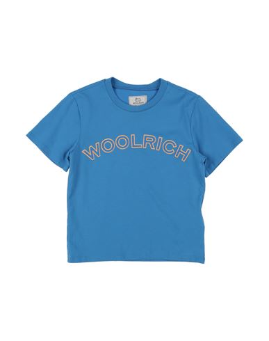 Woolrich Babies'  Toddler Boy T-shirt Azure Size 6 Cotton In Blue