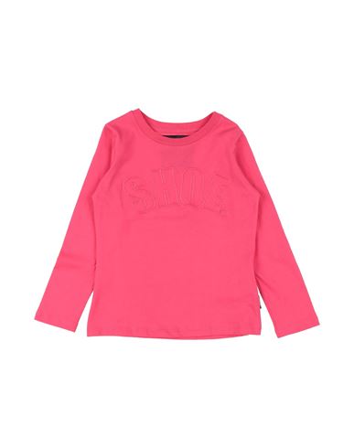 Shoe® Babies' Shoe Toddler Girl T-shirt Fuchsia Size 3 Cotton In Pink