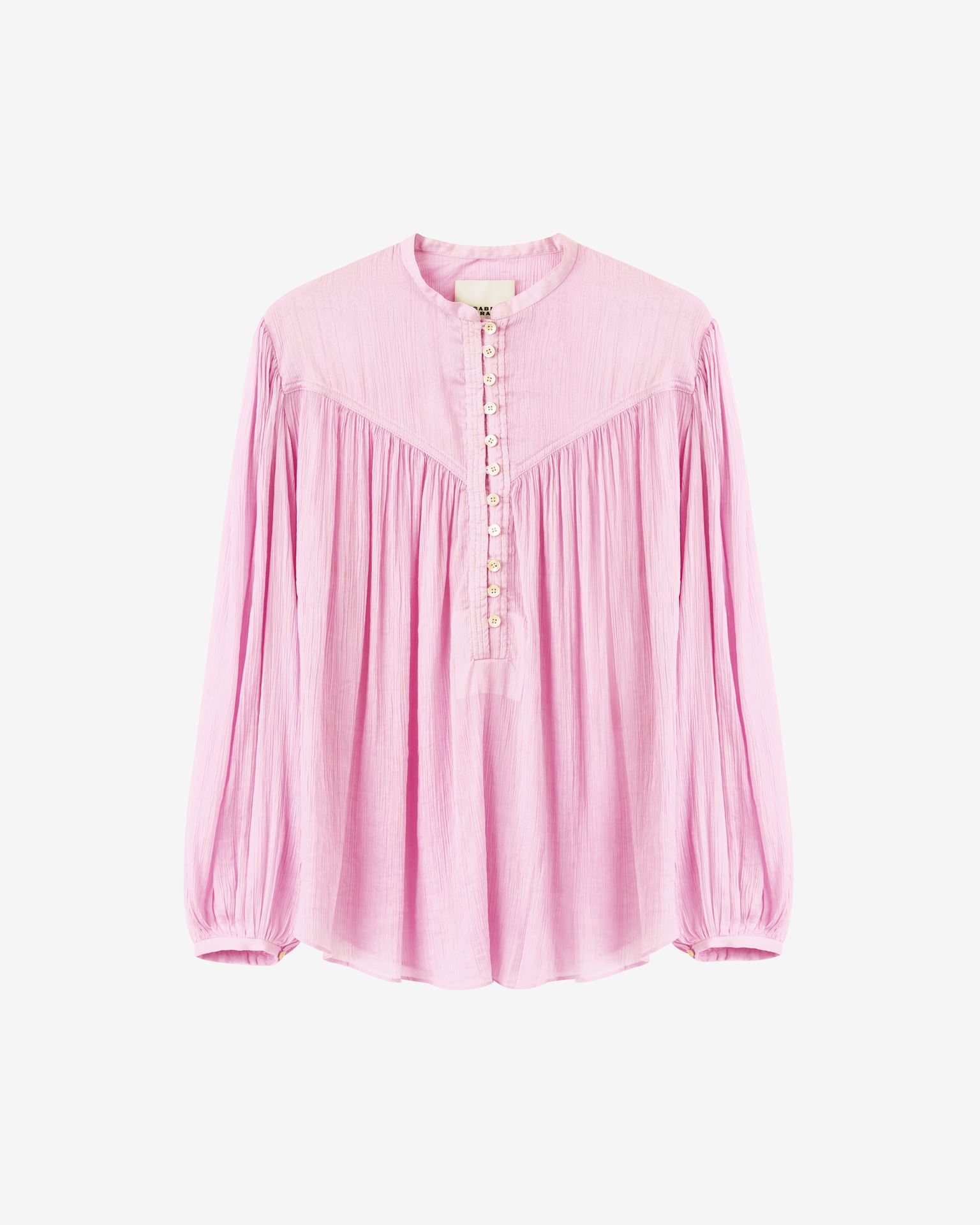Isabel Marant Kiledia Cotton Top In Pink