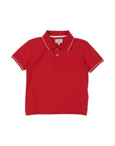 Woolrich Babies'  Toddler Boy Polo Shirt Red Size 6 Cotton, Elastane