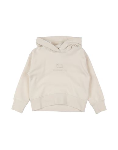 Woolrich Babies'  Toddler Girl Sweatshirt Ivory Size 6 Cotton In White