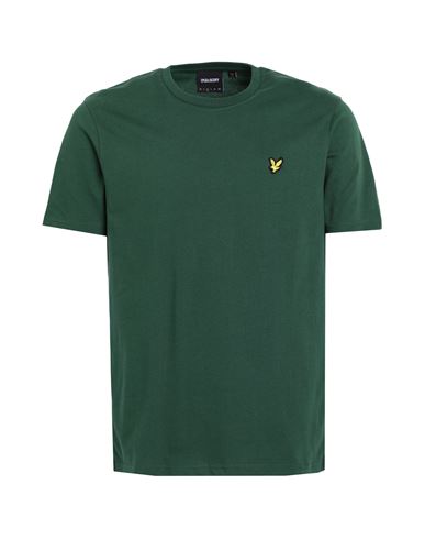 Shop Lyle & Scott Man T-shirt Green Size Xl Cotton