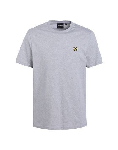 Lyle & Scott Man T-shirt Grey Size M Cotton