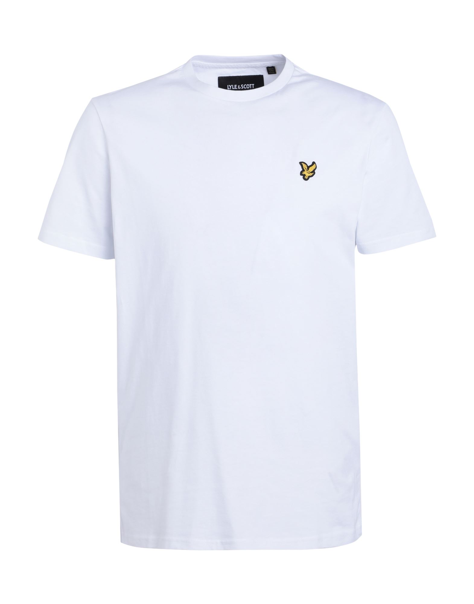 Lyle & Scott Man T-shirt White Size Xl Cotton