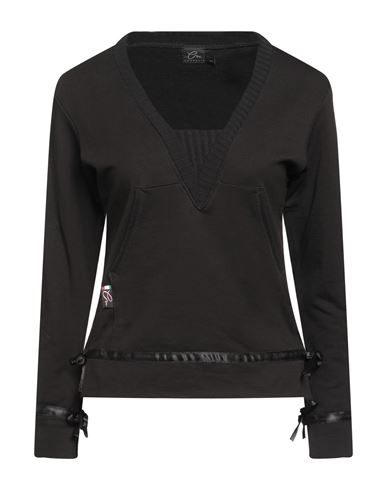 Coppelia Woman Sweatshirt Black Size Xs Cotton