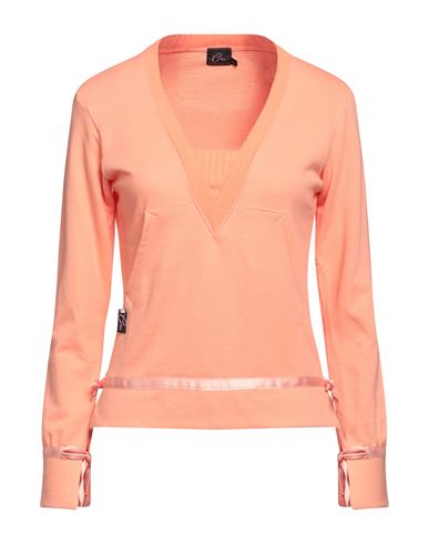Coppelia Woman Sweatshirt Salmon Pink Size Xs Cotton