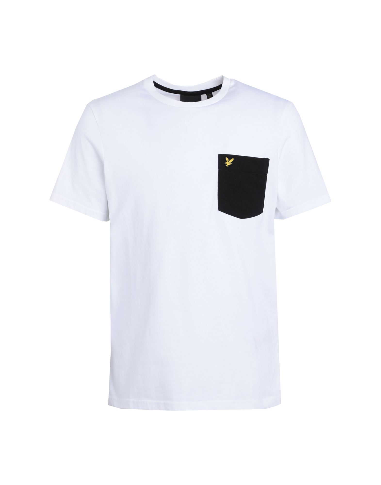 Lyle & Scott Man T-shirt White Size S Cotton